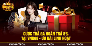 Cược Thả Ga Hoàn Trả 5% Tại VND88 - Ưu Đãi Linh Hoạt