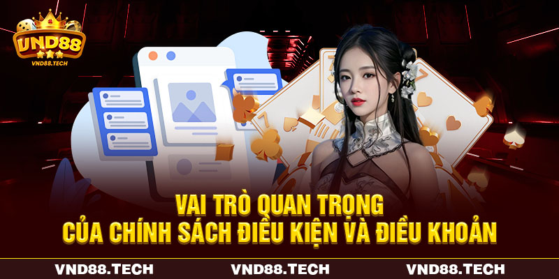 Khám phá vai trò quan trọng của chính sách điều kiện và điều khoản Khám phá vai trò quan trọng của chính sách điều kiện và điều khoản